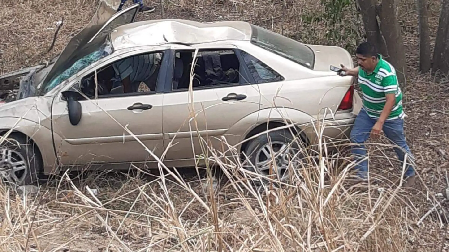 La mortal volcadura en Altamira ocurrió sobre la carretera Tampico-Mante